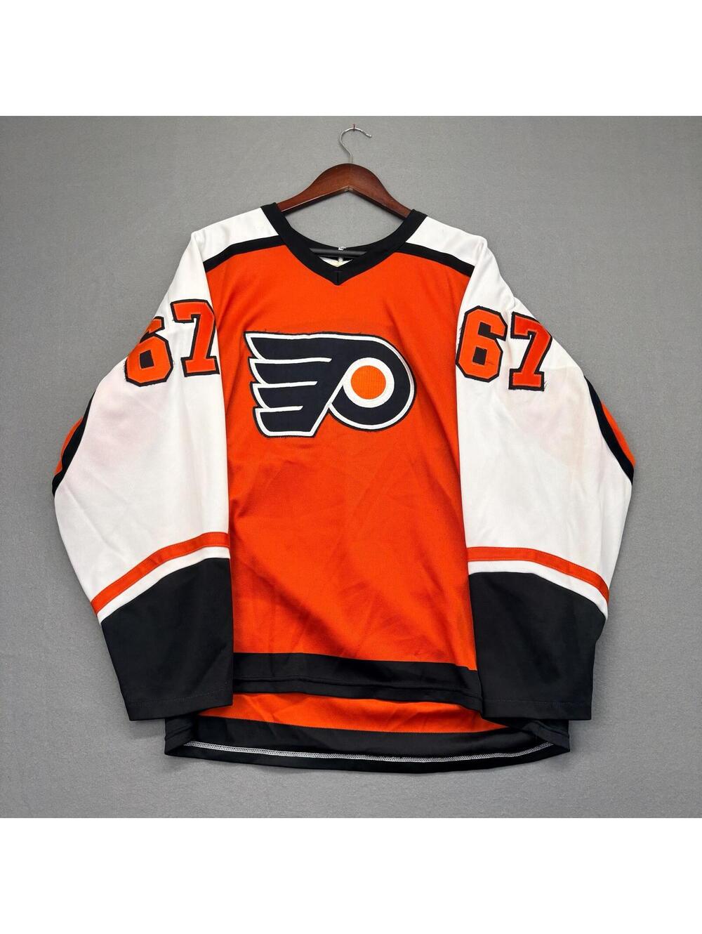Vintage CCM Philadelphia Flyers #67 Hockey Jersey Size Large